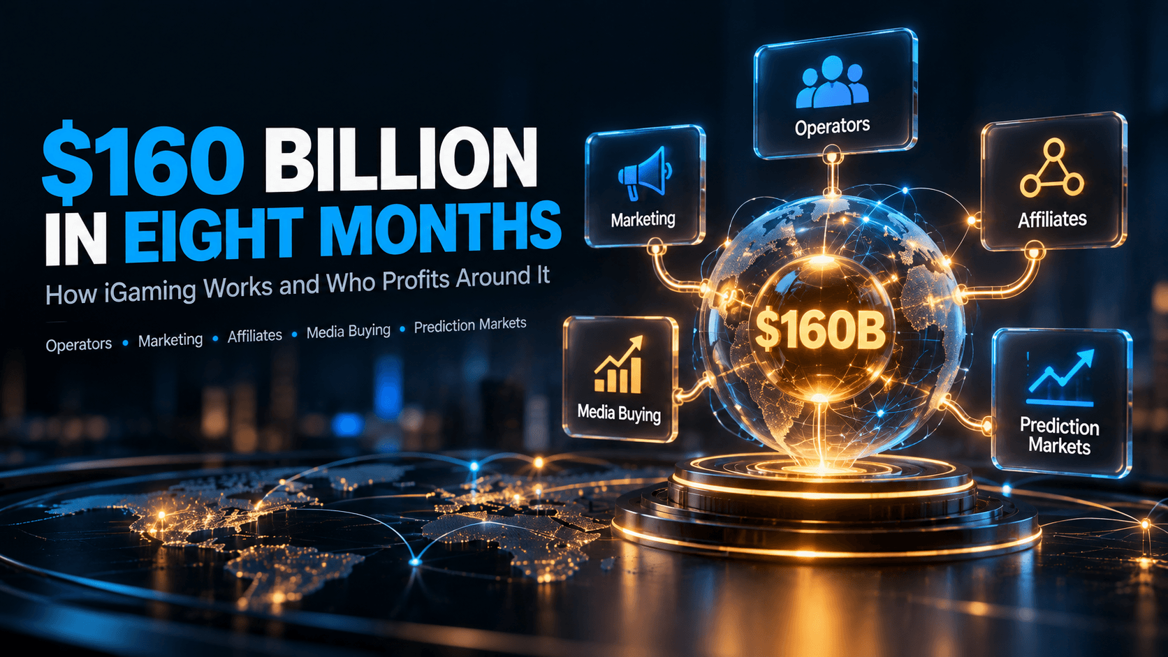 $160 Billion in Eight Months: How iGaming Works and Who Profits Around It