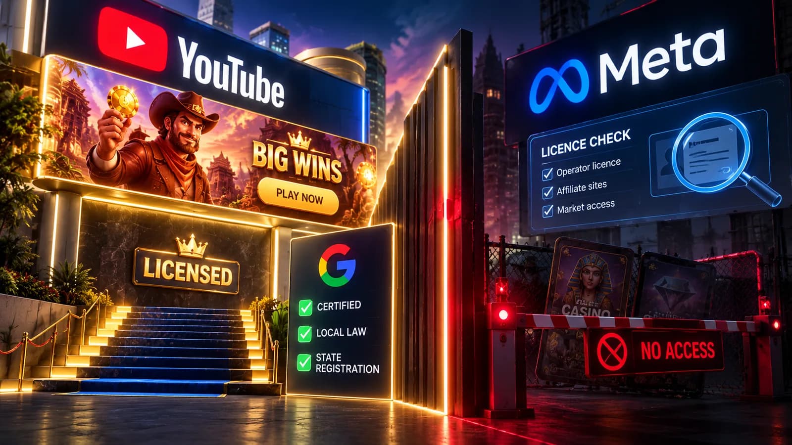 Licensed First: Google and Meta Split the Gambling Ad Market in Two
