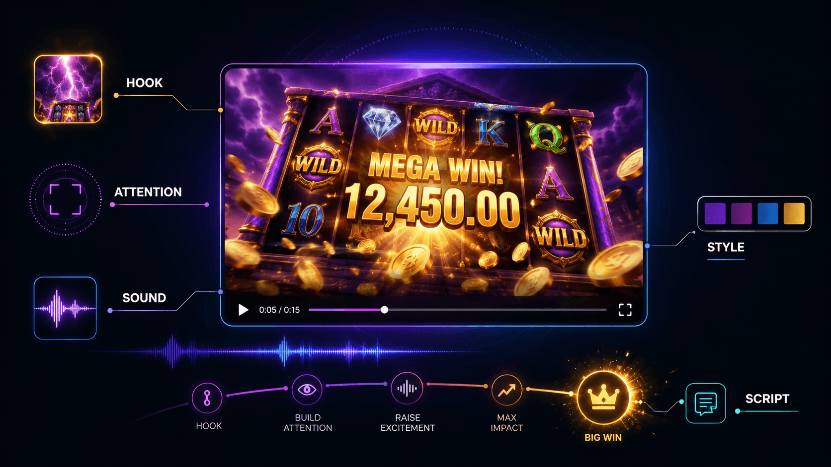 The Anatomy of a Converting iGaming Creative: How a Video That Sparks Up Is Built
