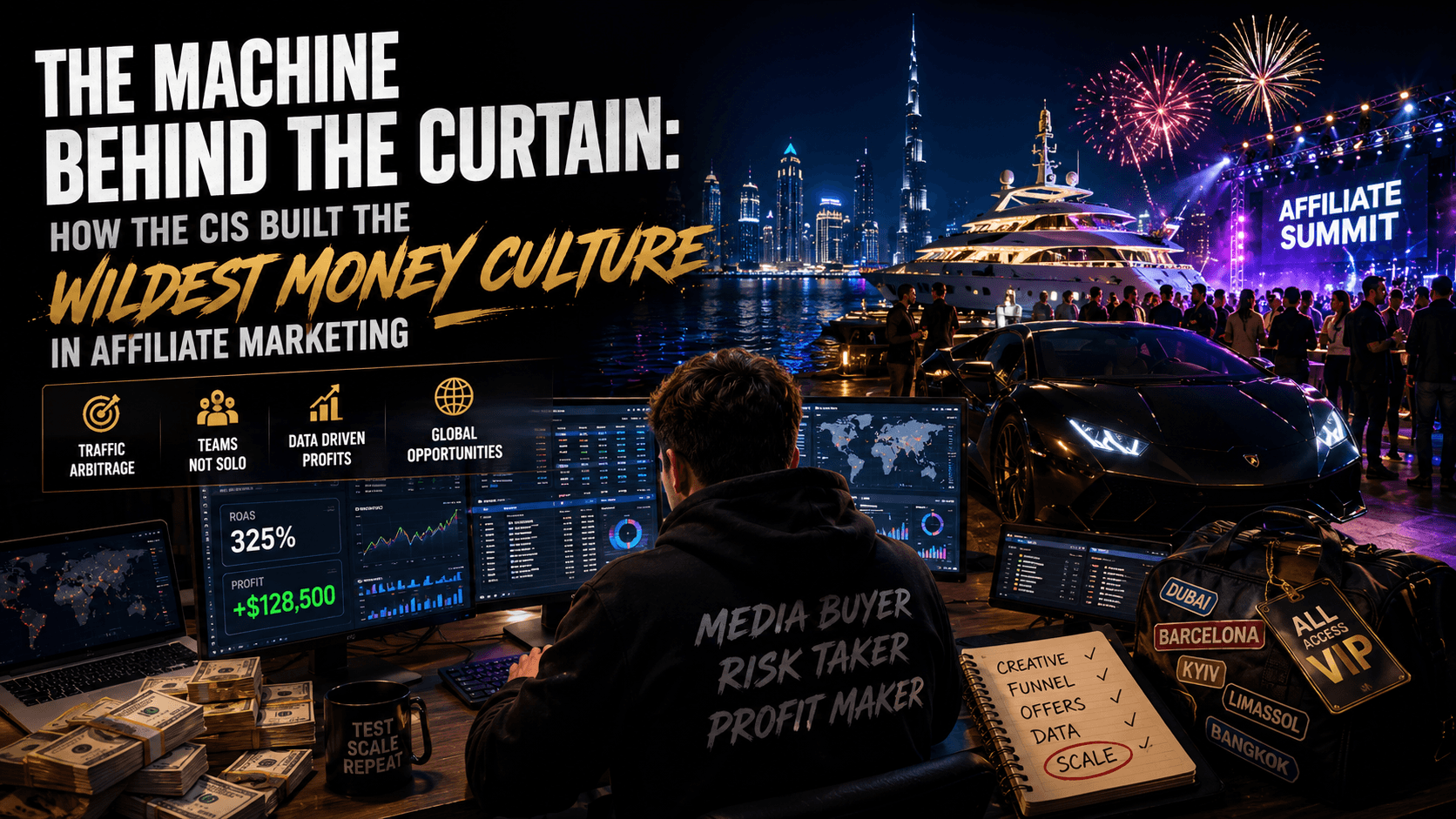 The Machine Behind the Curtain: How the CIS Built the Wildest Money Culture in Affiliate Marketing