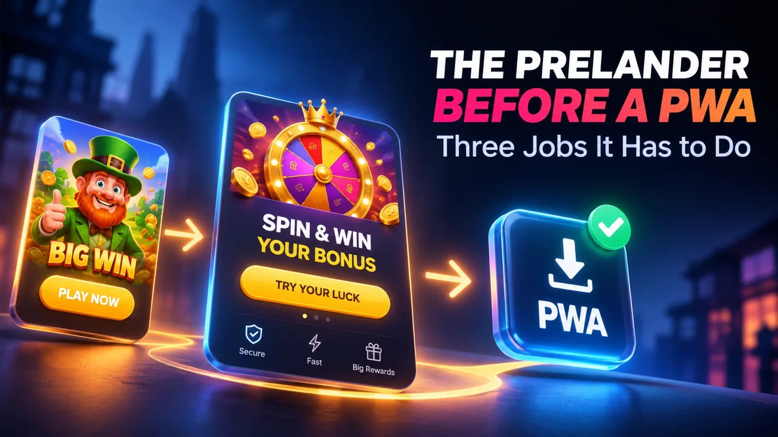 The Prelander Before a PWA: Three Jobs It Has to Do