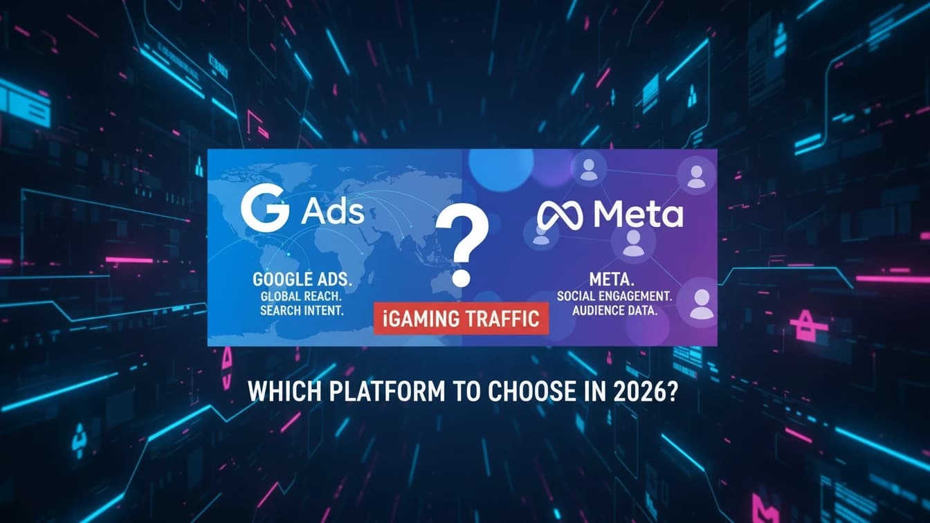 Google Ads vs Meta for iGaming Traffic: Which Platform to Choose in 2026?