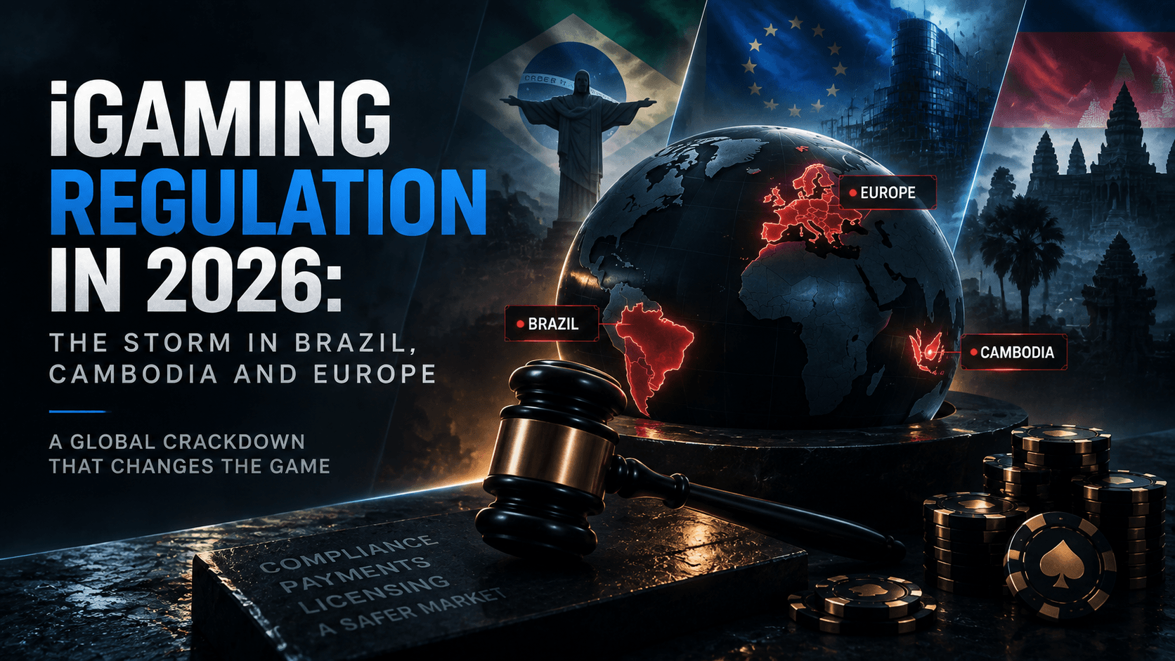 iGaming Regulation in 2026: The Storm in Brazil, Cambodia and Europe