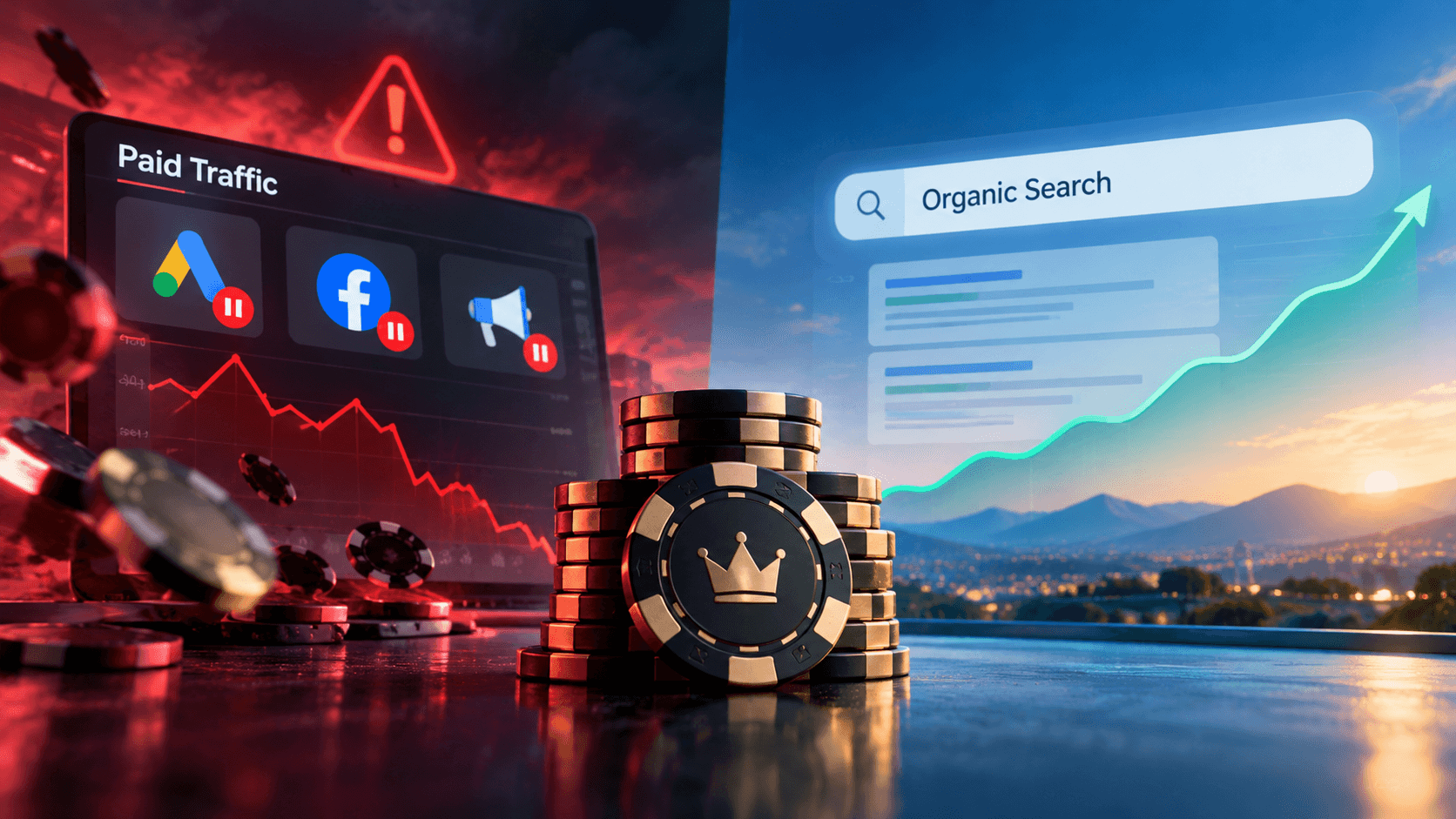 SEO vs Paid Traffic in iGaming: Why Casino Brands Need a Channel They Own