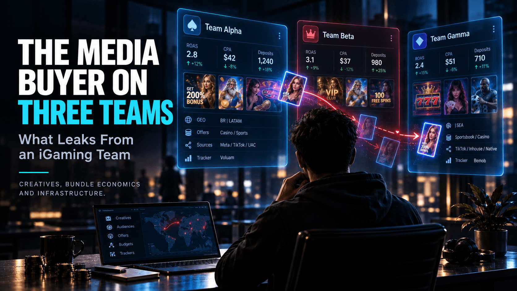 The Media Buyer on Three Teams: What Leaks From an iGaming Team