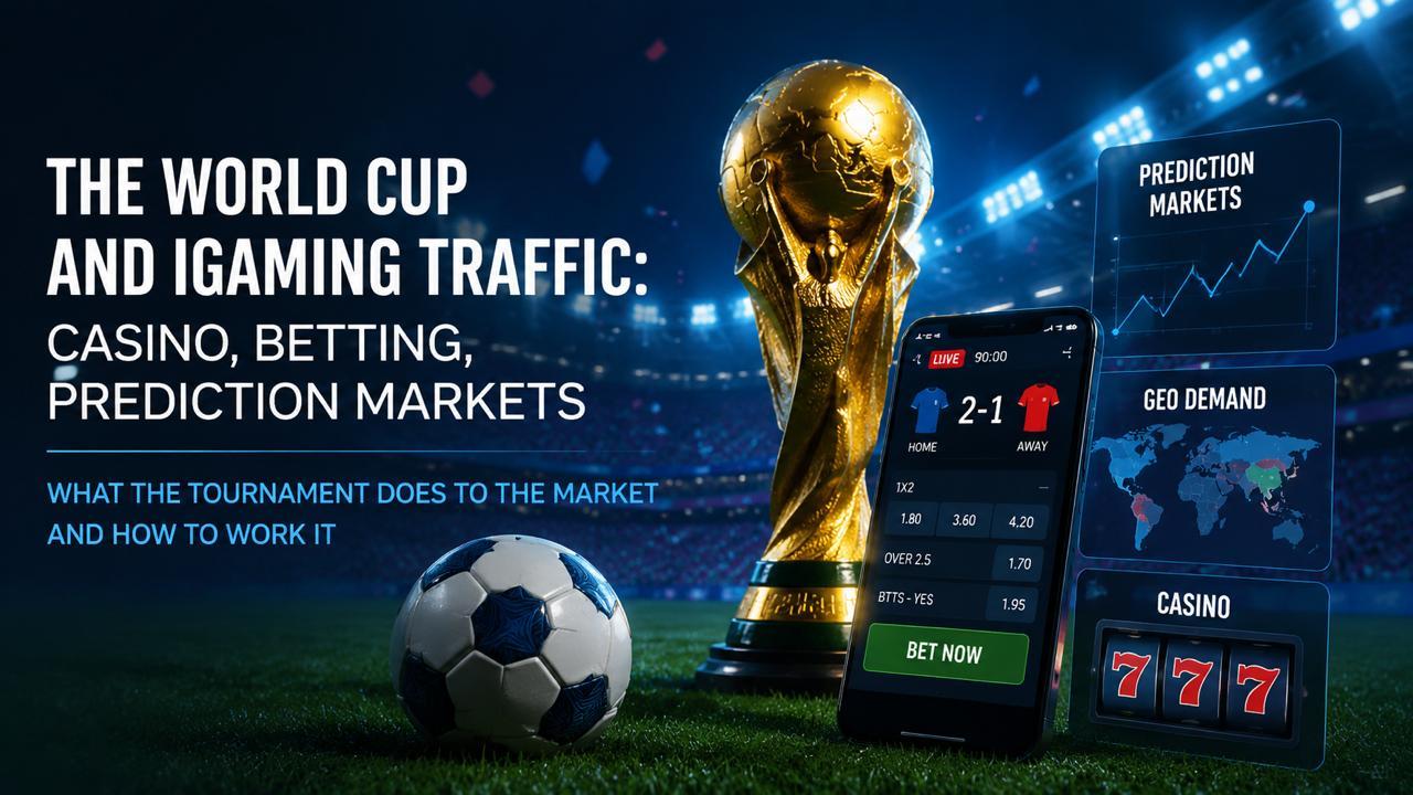 The World Cup and iGaming Traffic: Casino, Betting, Prediction Markets
