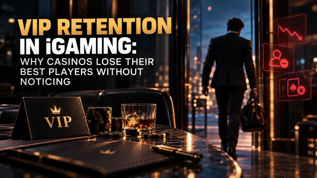 VIP Retention in iGaming: Why Casinos Lose Their Best Players Without Noticing